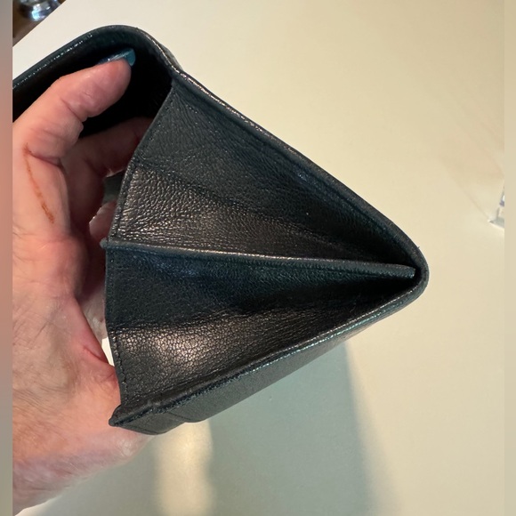 CARTIER LOVE COLLECTION LONG WALLET BLACK LEATHER AUTHENTIC - Picture 7 of 11